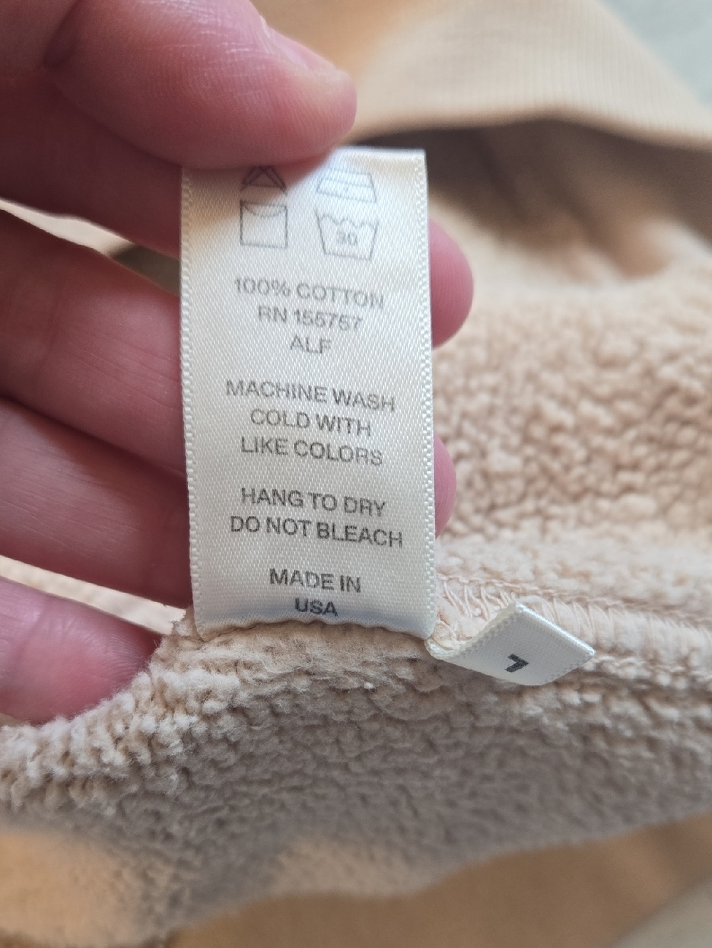 Madhappy Classics Fleece Hoodie Size Large Beige - Picture 11 of 11